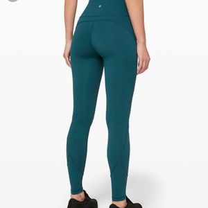 Lululemon In Movement Tight Bermuda Teal